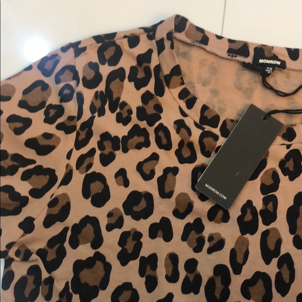 Leopard print t-shirt